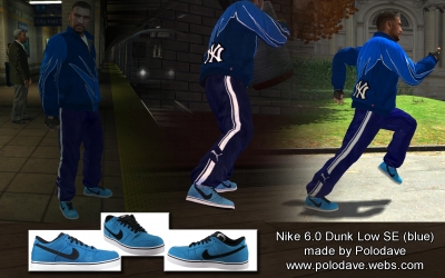 Nike 6.0 Dunk Low SE (blue)